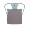 Flash Furniture Green-Blue Metal Stool with Gray Poly Seat ET-3534-30-DB-PL1G-GG - alternate 6